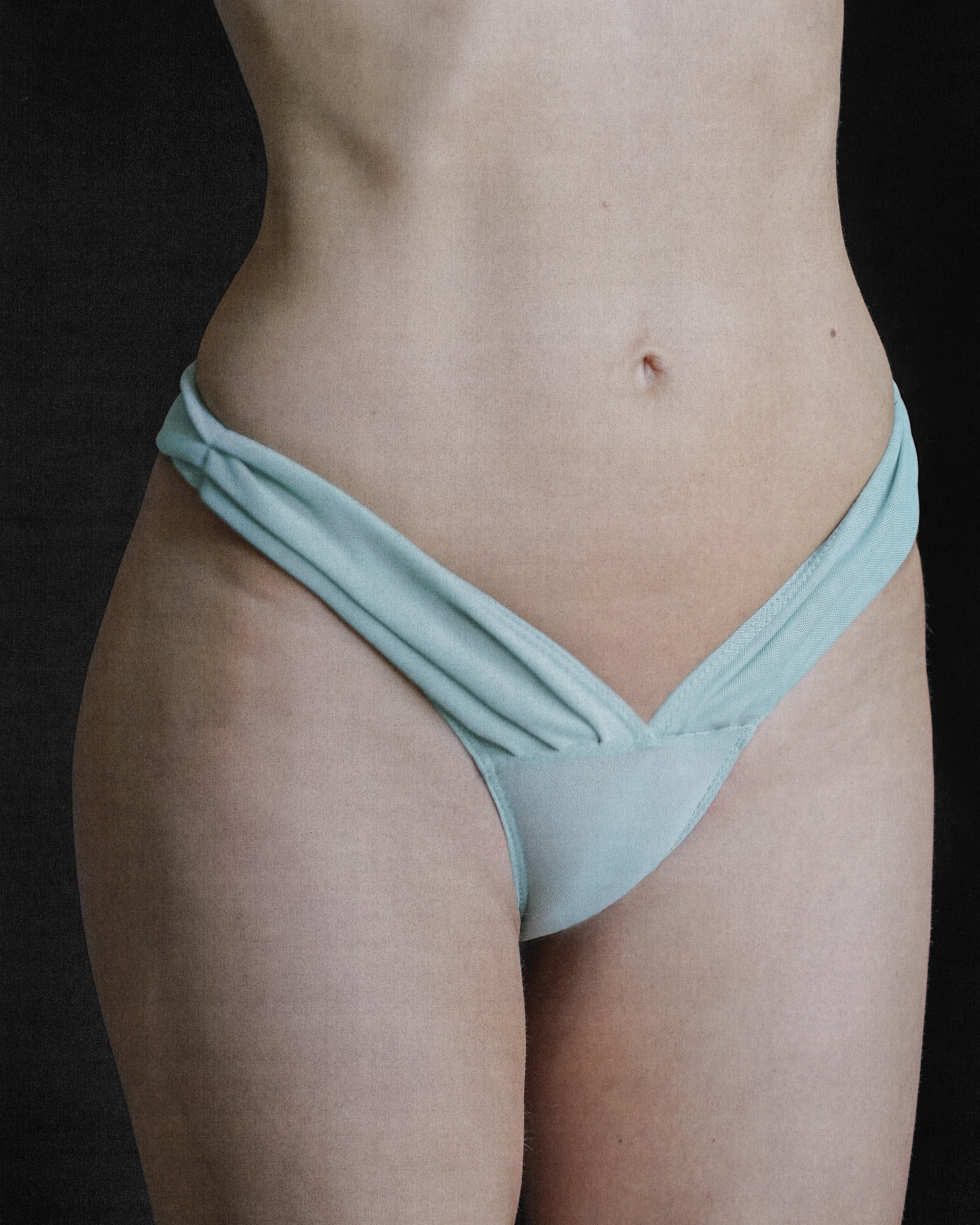 PLEATED | thong