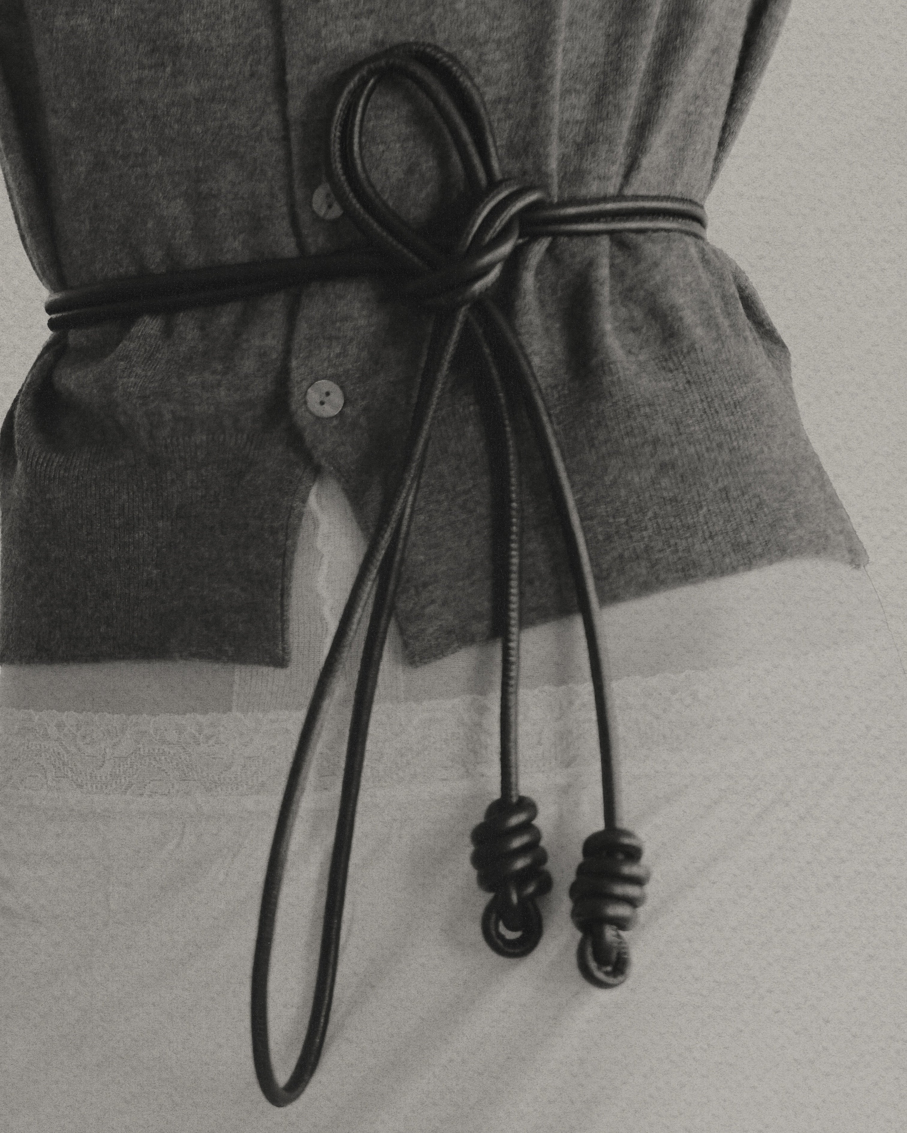 LEATHER LASSO BELT