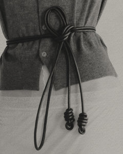 LEATHER LASSO BELT