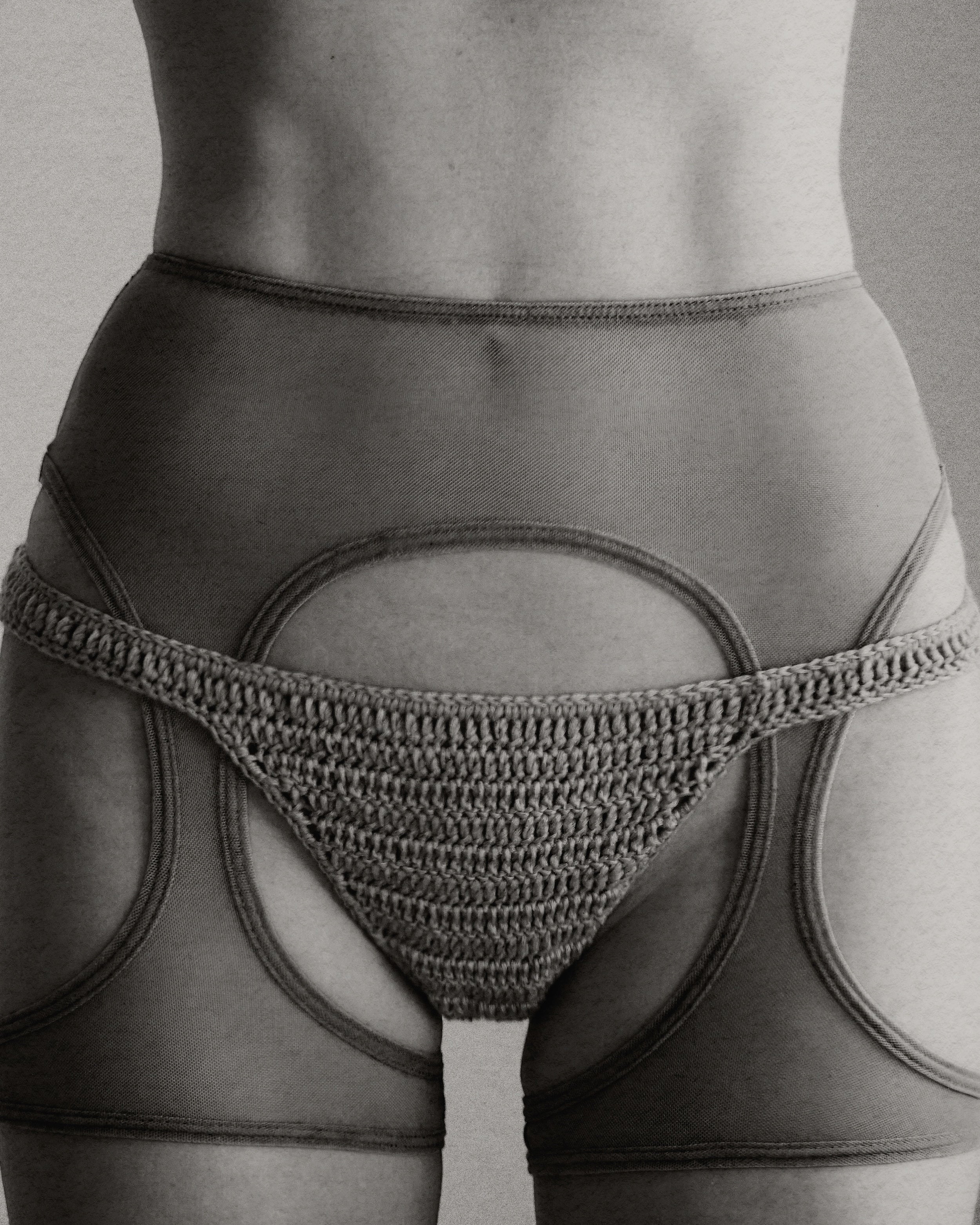 CROCHET THONG | cotton